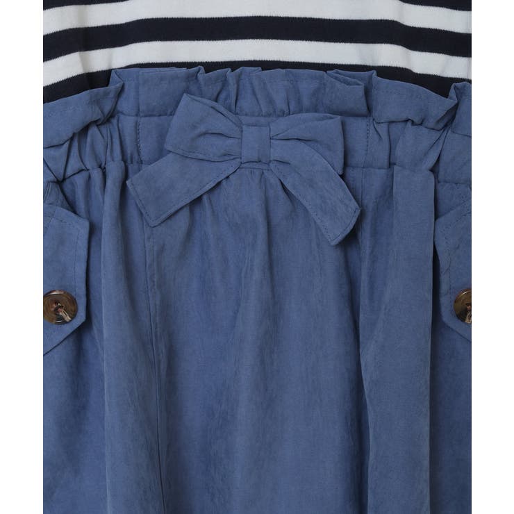 [100-130]ボーダードッキングワンピース | a.v.v【KIDS】 | 詳細画像19 