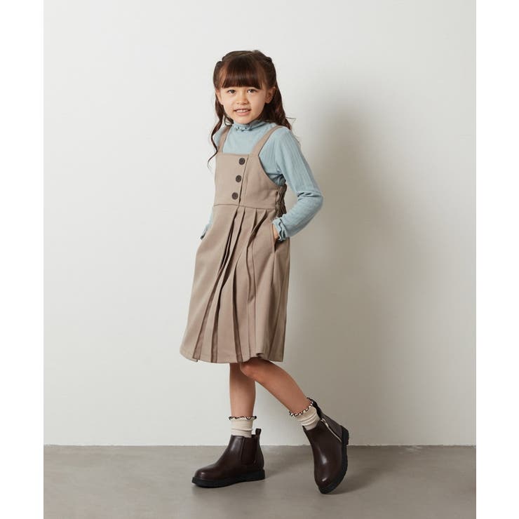 [100-130]アシメプリーツジャンスカ | a.v.v【KIDS】 | 詳細画像13 