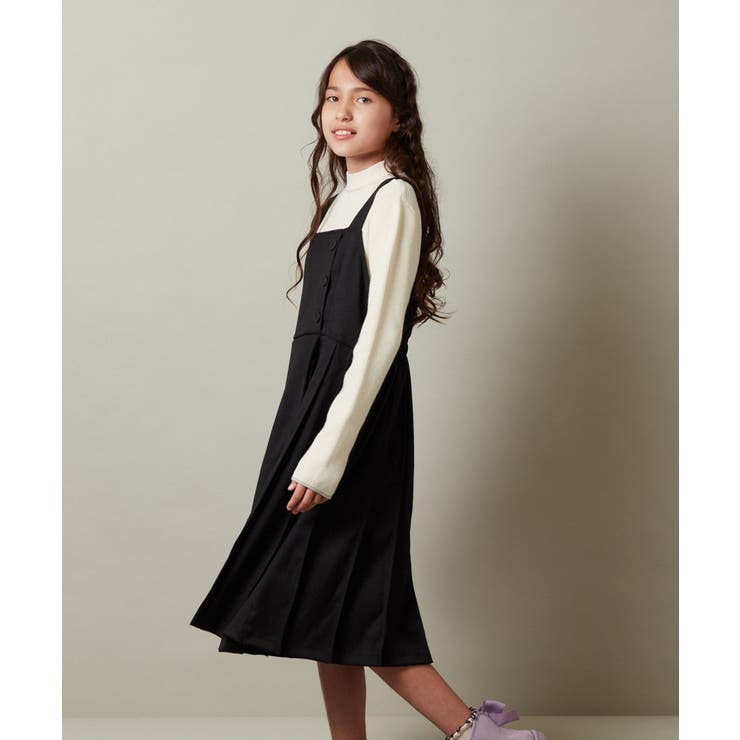 [100-130]アシメプリーツジャンスカ | a.v.v【KIDS】 | 詳細画像2 