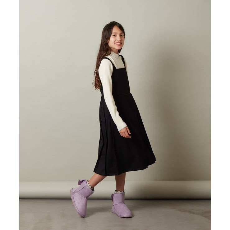 [100-130]アシメプリーツジャンスカ | a.v.v【KIDS】 | 詳細画像3 