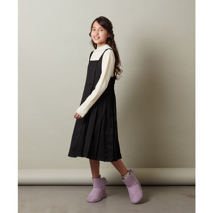 [100-130]アシメプリーツジャンスカ | a.v.v【KIDS】 | 詳細画像4 