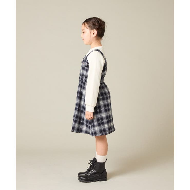 [120-160]トレーナードッキングワンピース | a.v.v【KIDS】 | 詳細画像10 