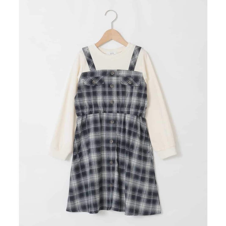 [120-160]トレーナードッキングワンピース | a.v.v【KIDS】 | 詳細画像29 