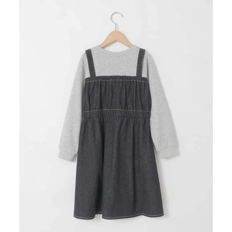 [120-160]トレーナードッキングワンピース | a.v.v【KIDS】 | 詳細画像31 