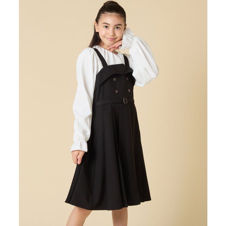 [130-160]プリーツベアジャンスカ | a.v.v【KIDS】 | 詳細画像16 