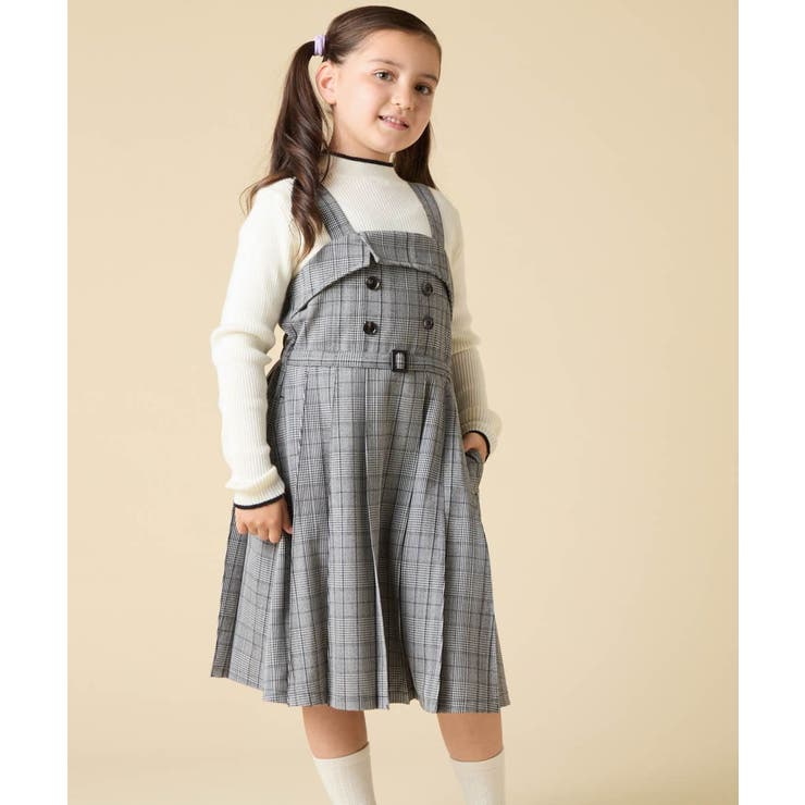 [130-160]プリーツベアジャンスカ | a.v.v【KIDS】 | 詳細画像4 