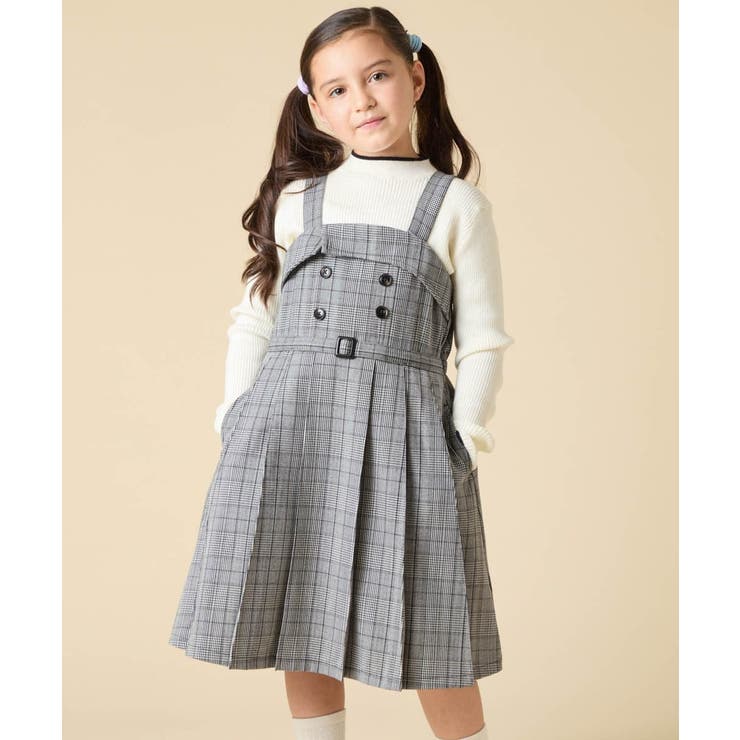 [130-160]プリーツベアジャンスカ | a.v.v【KIDS】 | 詳細画像5 