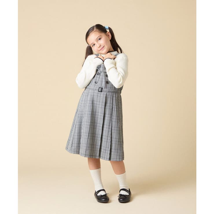 [130-160]プリーツベアジャンスカ | a.v.v【KIDS】 | 詳細画像7 