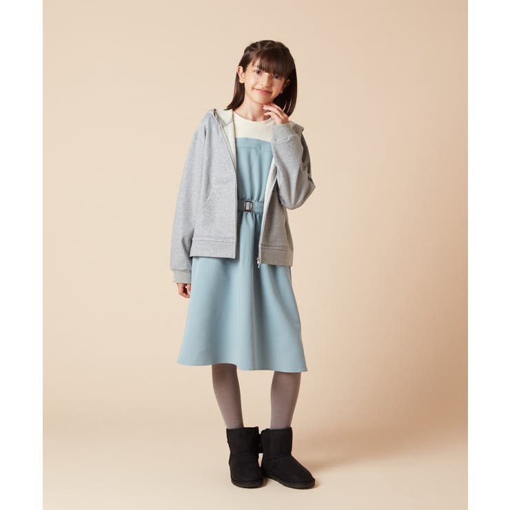 [100-130]トレーナードッキングワンピース | a.v.v【KIDS】 | 詳細画像27 