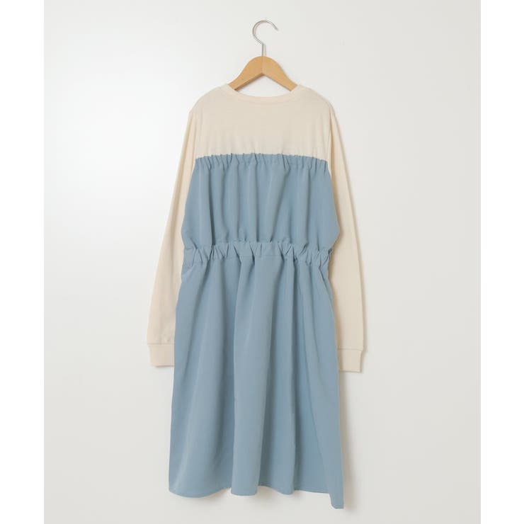 [100-130]トレーナードッキングワンピース | a.v.v【KIDS】 | 詳細画像3 