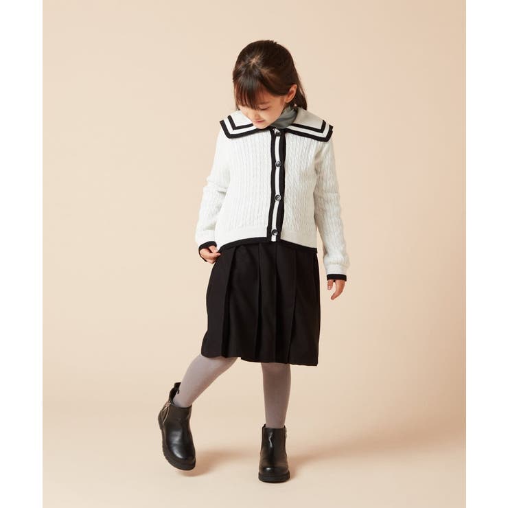 [120-130]スクエアネックプリーツジャンスカ | a.v.v【KIDS】 | 詳細画像25 