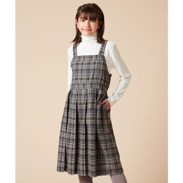 [120-130]スクエアネックプリーツジャンスカ | a.v.v【KIDS】 | 詳細画像27 