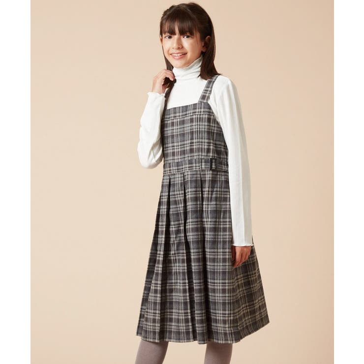 [120-130]スクエアネックプリーツジャンスカ | a.v.v【KIDS】 | 詳細画像30 