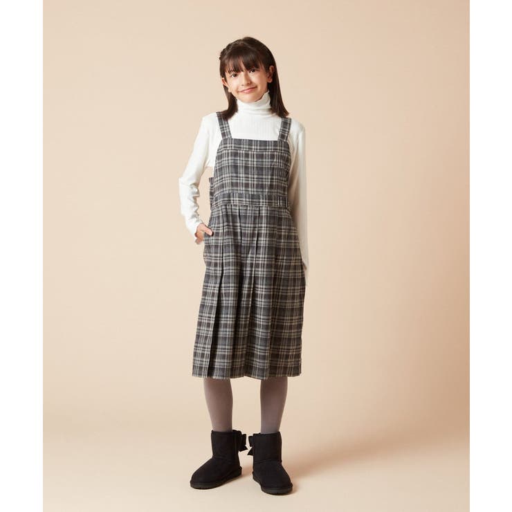 [120-130]スクエアネックプリーツジャンスカ | a.v.v【KIDS】 | 詳細画像33 