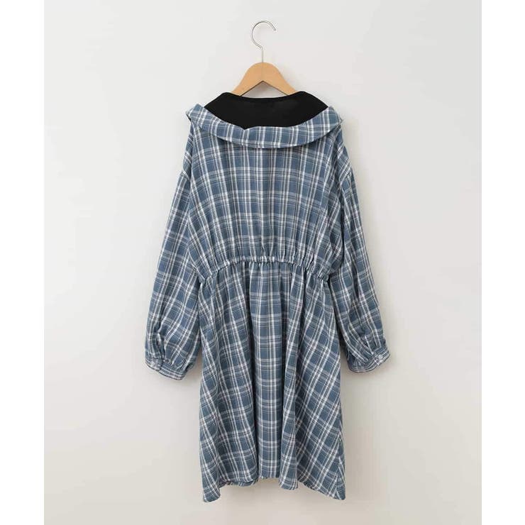 [100-130]レイヤードシャツワンピース | a.v.v【KIDS】 | 詳細画像3 