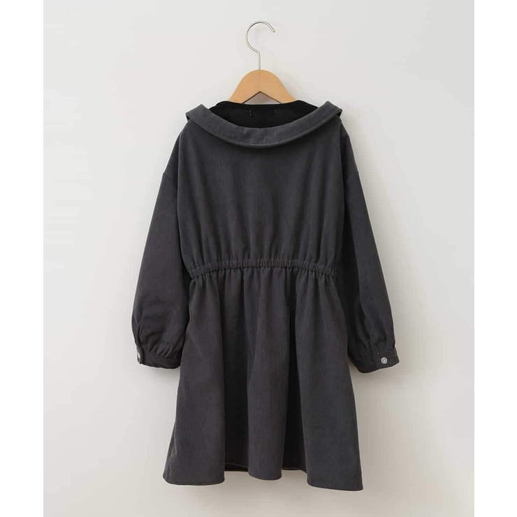 [100-130]レイヤードシャツワンピース | a.v.v【KIDS】 | 詳細画像30 