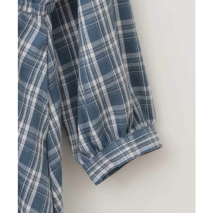 [100-130]レイヤードシャツワンピース | a.v.v【KIDS】 | 詳細画像5 