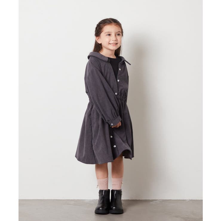 [140-150]レイヤードシャツワンピース | a.v.v【KIDS】 | 詳細画像14 