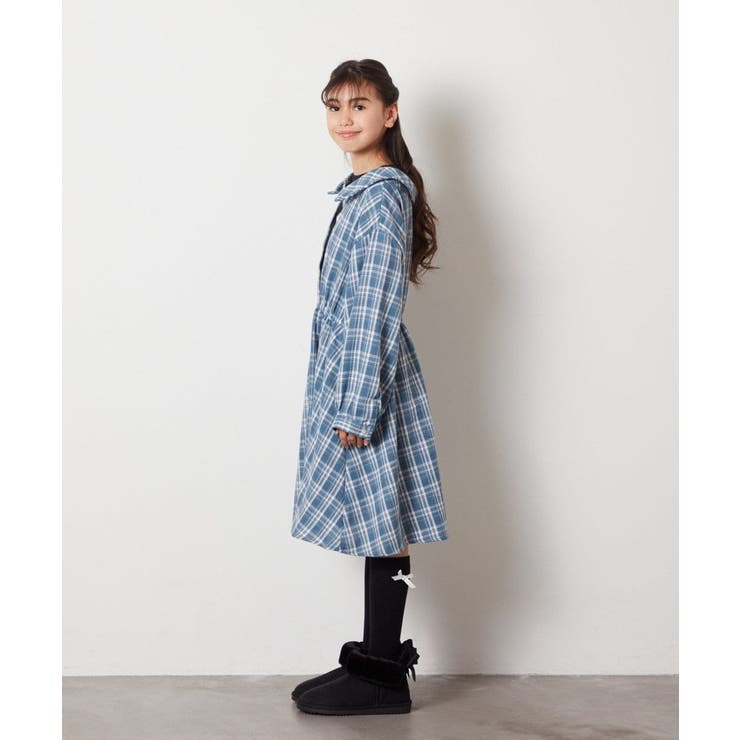 [140-150]レイヤードシャツワンピース | a.v.v【KIDS】 | 詳細画像28 