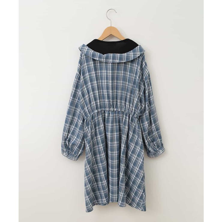 [140-150]レイヤードシャツワンピース | a.v.v【KIDS】 | 詳細画像3 