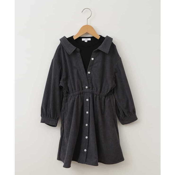 [140-150]レイヤードシャツワンピース | a.v.v【KIDS】 | 詳細画像30 