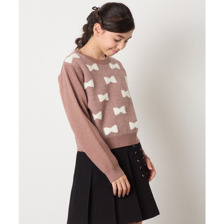 リボンジャガードニット | a.v.v【KIDS】 | 詳細画像15 