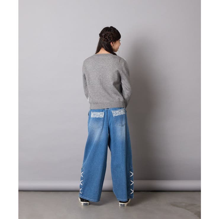 リボンジャガードニット | a.v.v【KIDS】 | 詳細画像29 