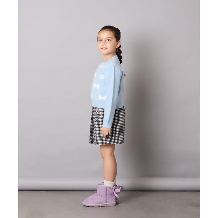 リボンジャガードニット | a.v.v【KIDS】 | 詳細画像8 