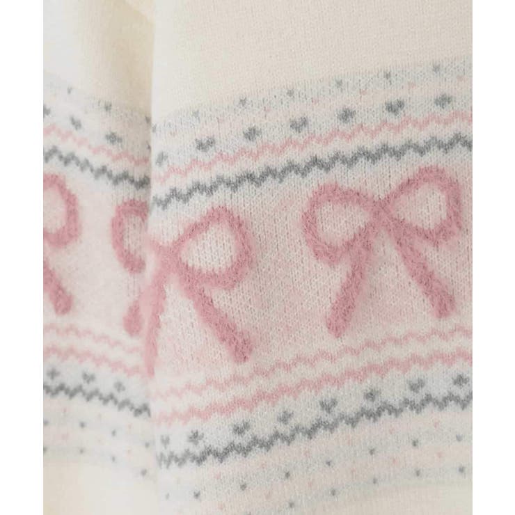 [120-160]【おうちで洗える】ふわもちノルディックニット | a.v.v【KIDS】 | 詳細画像12 