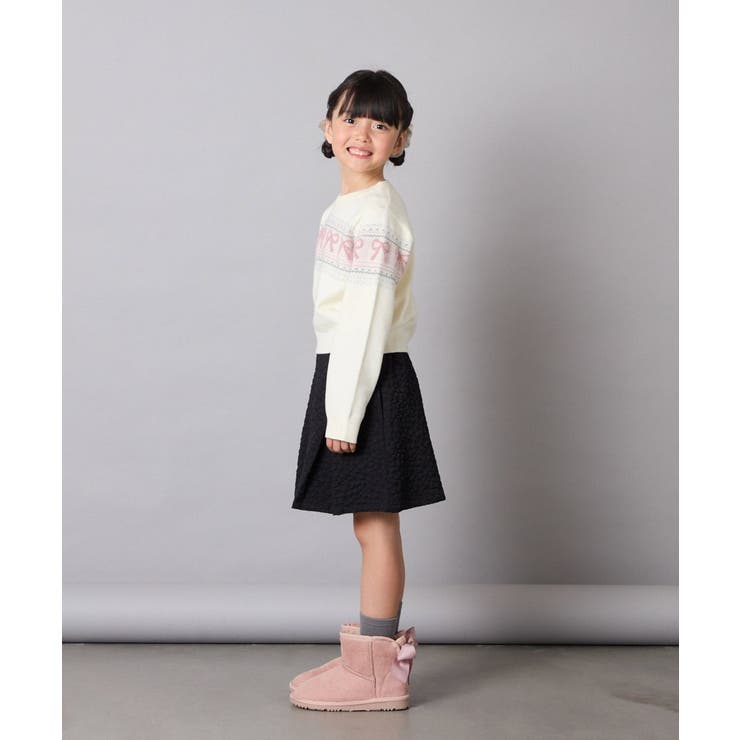 [120-160]【おうちで洗える】ふわもちノルディックニット | a.v.v【KIDS】 | 詳細画像15 