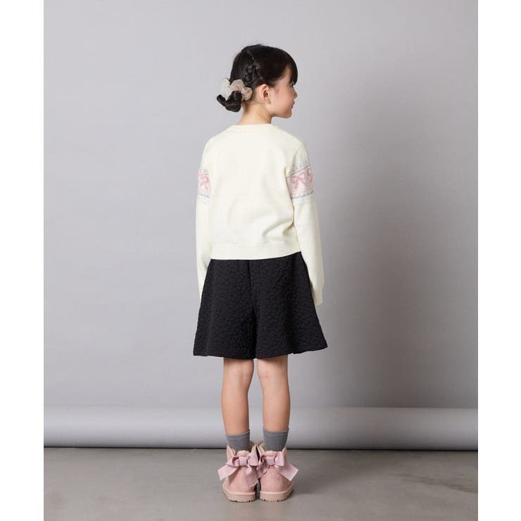 [120-160]【おうちで洗える】ふわもちノルディックニット | a.v.v【KIDS】 | 詳細画像16 