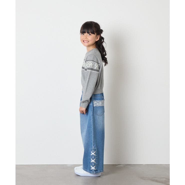 [120-160]【おうちで洗える】ふわもちノルディックニット | a.v.v【KIDS】 | 詳細画像37 