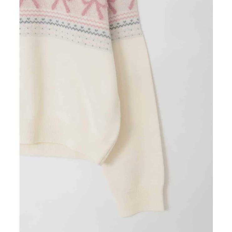 [120-160]【おうちで洗える】ふわもちノルディックニット | a.v.v【KIDS】 | 詳細画像9 