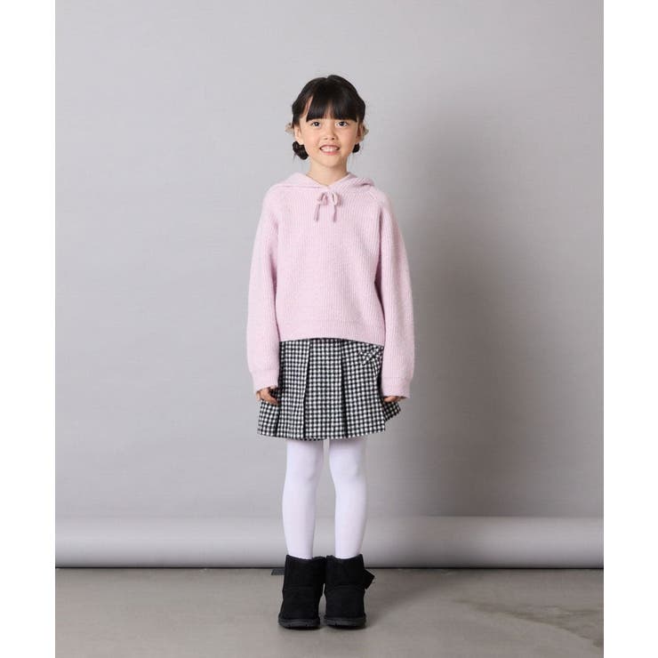 [120-160]【おうちで洗える】とろふわニットパーカー | a.v.v【KIDS】 | 詳細画像11 