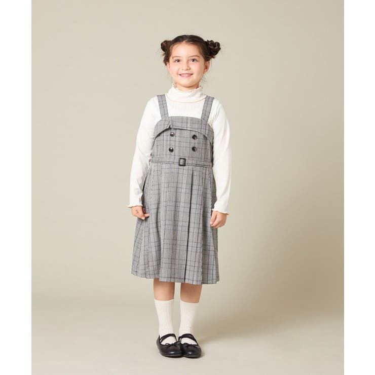 [130-160]配色プチハイリブニット | a.v.v【KIDS】 | 詳細画像2 