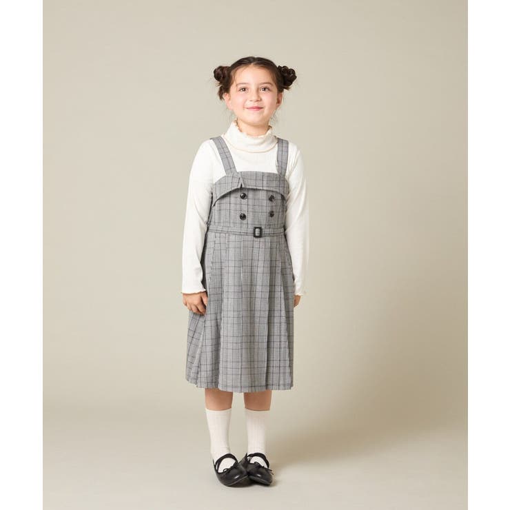 [130-160]配色プチハイリブニット | a.v.v【KIDS】 | 詳細画像3 