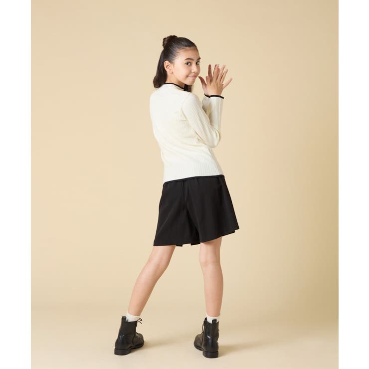 [130-160]配色プチハイリブニット | a.v.v【KIDS】 | 詳細画像31 