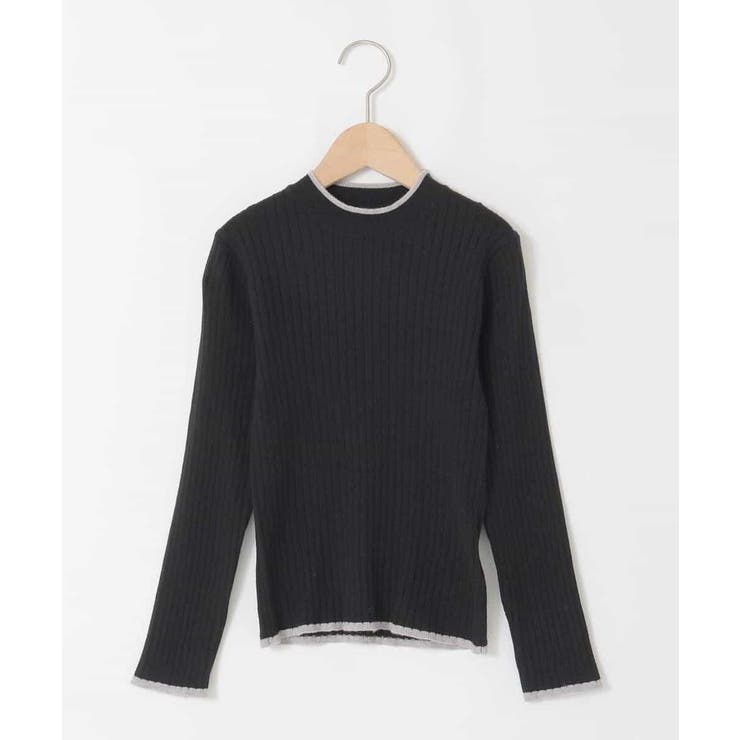 [130-160]配色プチハイリブニット | a.v.v【KIDS】 | 詳細画像32 