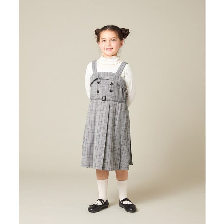 [130-160]配色プチハイリブニット | a.v.v【KIDS】 | 詳細画像5 