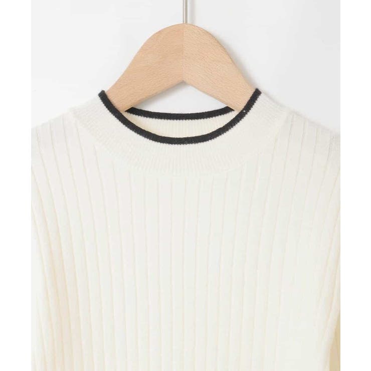 [130-160]配色プチハイリブニット | a.v.v【KIDS】 | 詳細画像9 