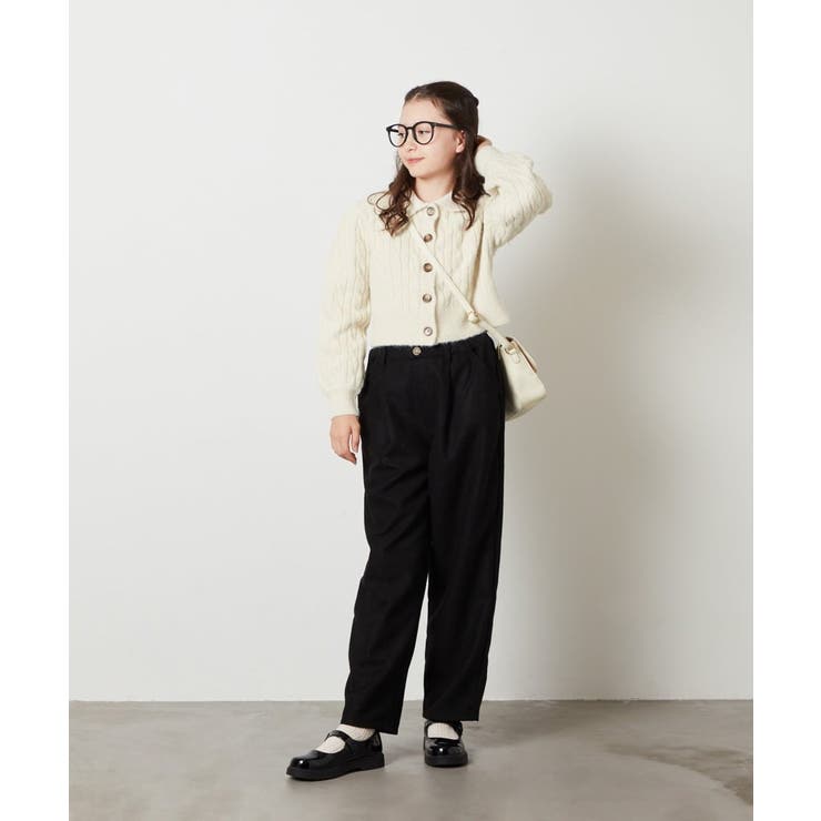 [100-130]襟付きニットカーディガン | a.v.v【KIDS】 | 詳細画像22 