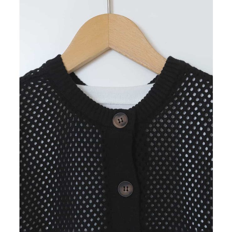 バックボタンメッシュニットベストセット | a.v.v【KIDS】 | 詳細画像10 