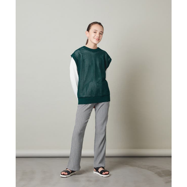 バックボタンメッシュニットベストセット | a.v.v【KIDS】 | 詳細画像17 