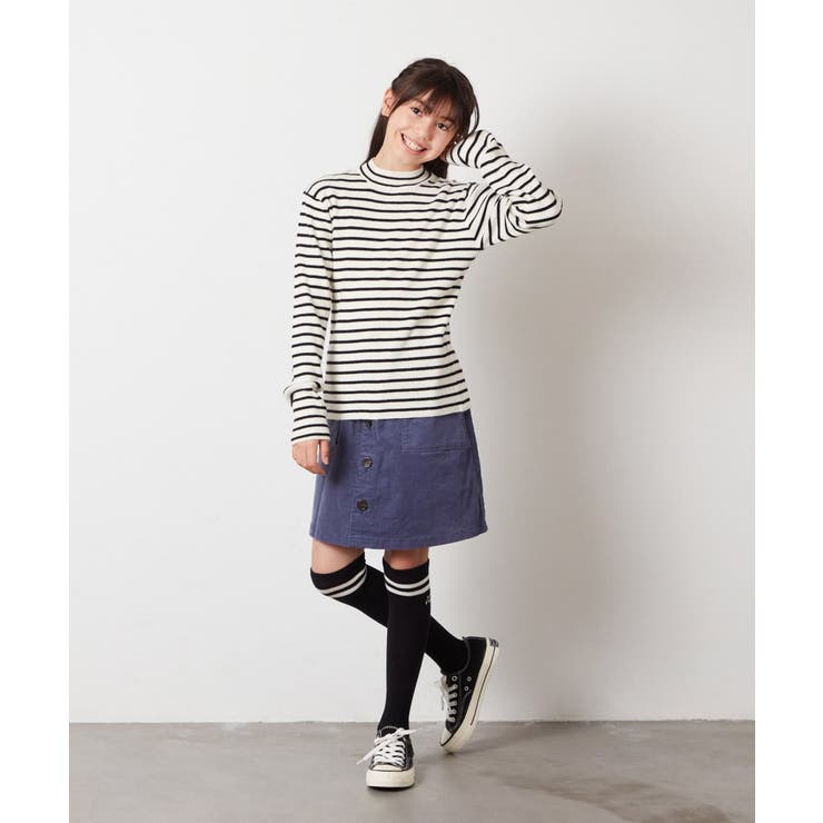 [140-150]ハイネックリブニット | a.v.v【KIDS】 | 詳細画像17 