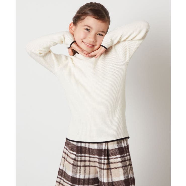 [140-150]ハイネックリブニット | a.v.v【KIDS】 | 詳細画像36 