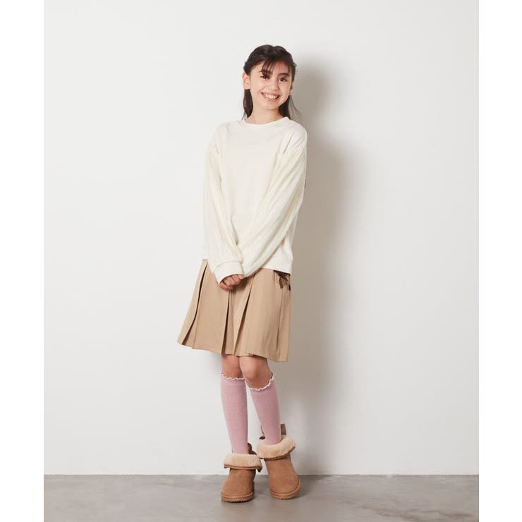 [100-130]サイドレースアップスカート | a.v.v【KIDS】 | 詳細画像17 