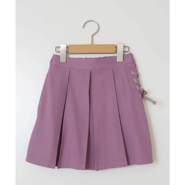 ピンク レースストライプ ラップスカート ROSE BUD スカート レースラップスカート : ZOZOTOWN Yahoo!店