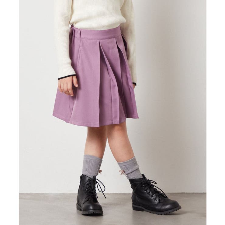 [100-130]サイドレースアップスカート | a.v.v【KIDS】 | 詳細画像4 