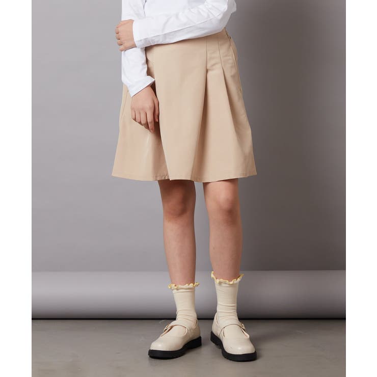 100-130]【セットアップ対応】ハイウエストタックスカート[品番