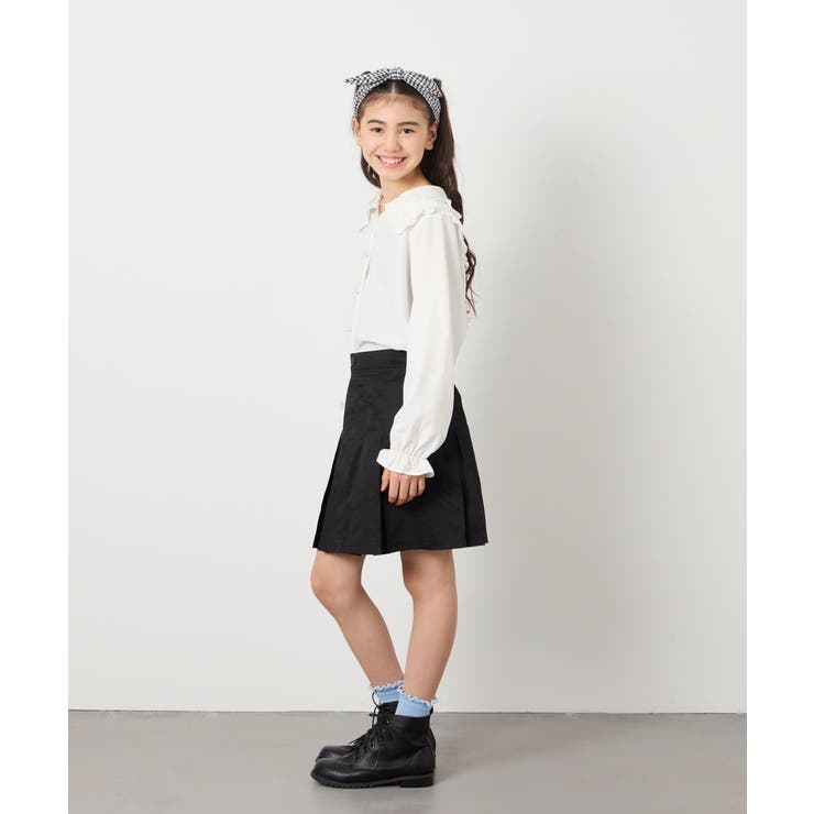 [120-130]インパン付きタックプリーツスカート | a.v.v【KIDS】 | 詳細画像34 